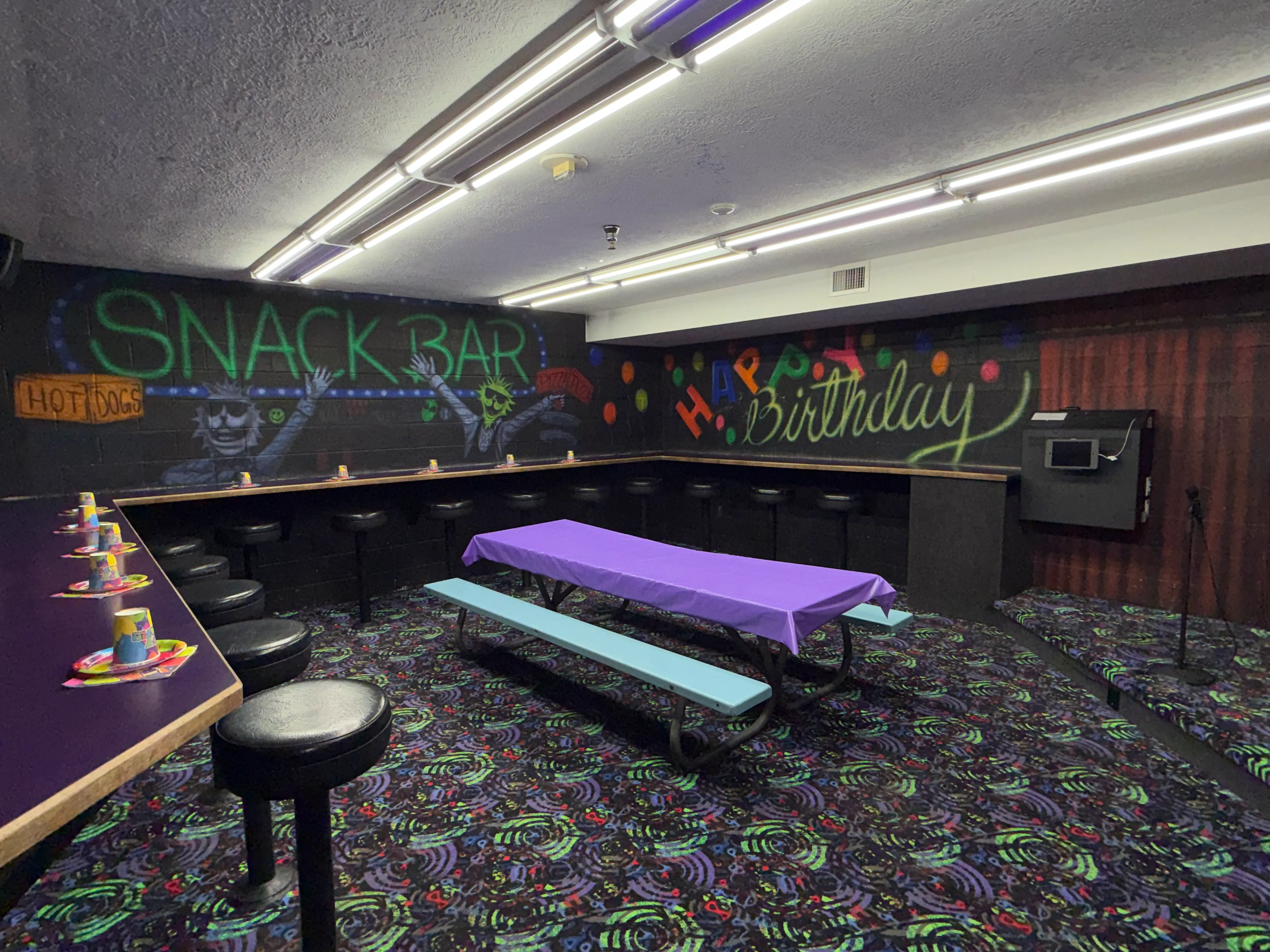 Karaoke Party Room seating