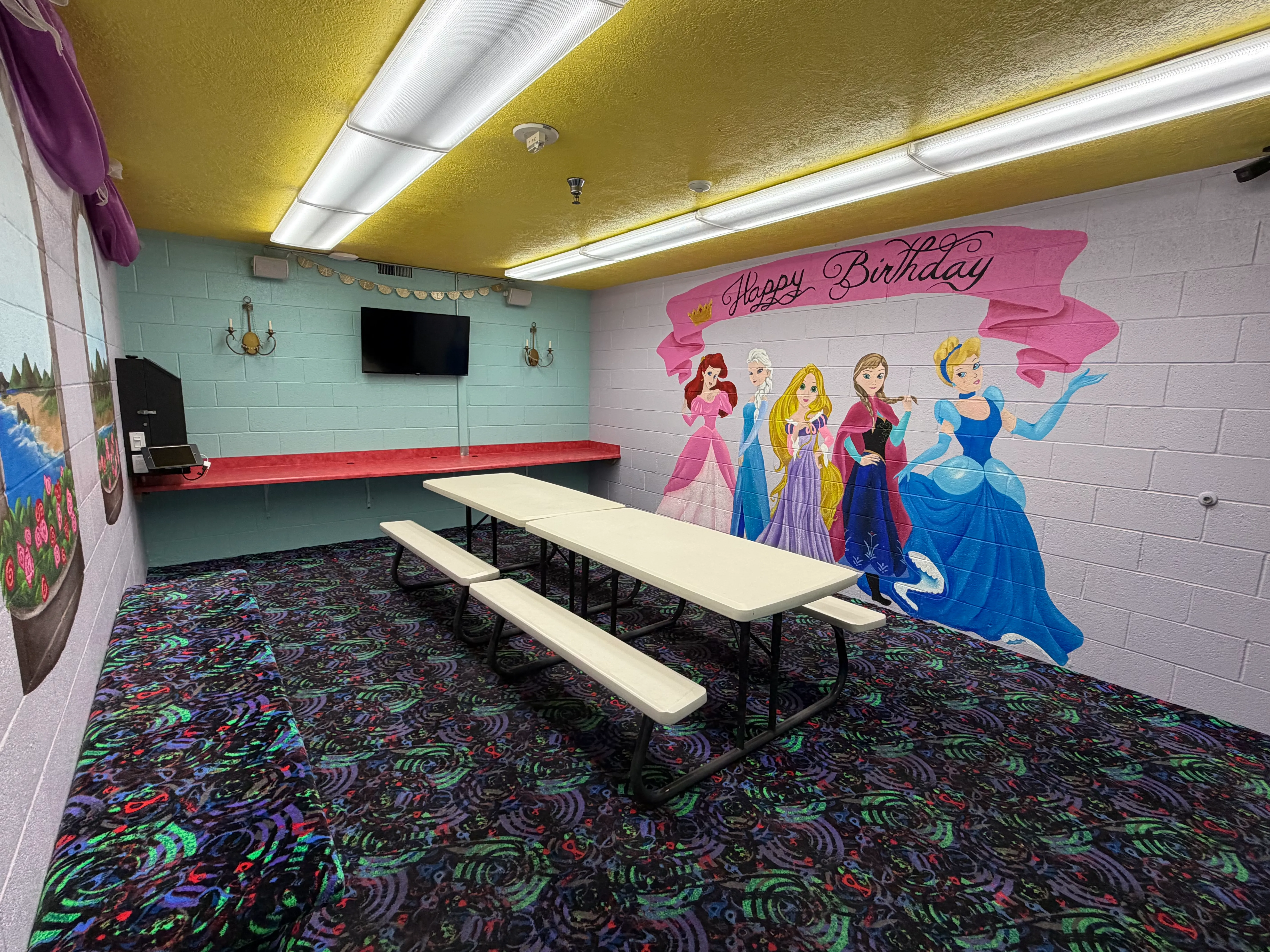Princess Theme Party Room